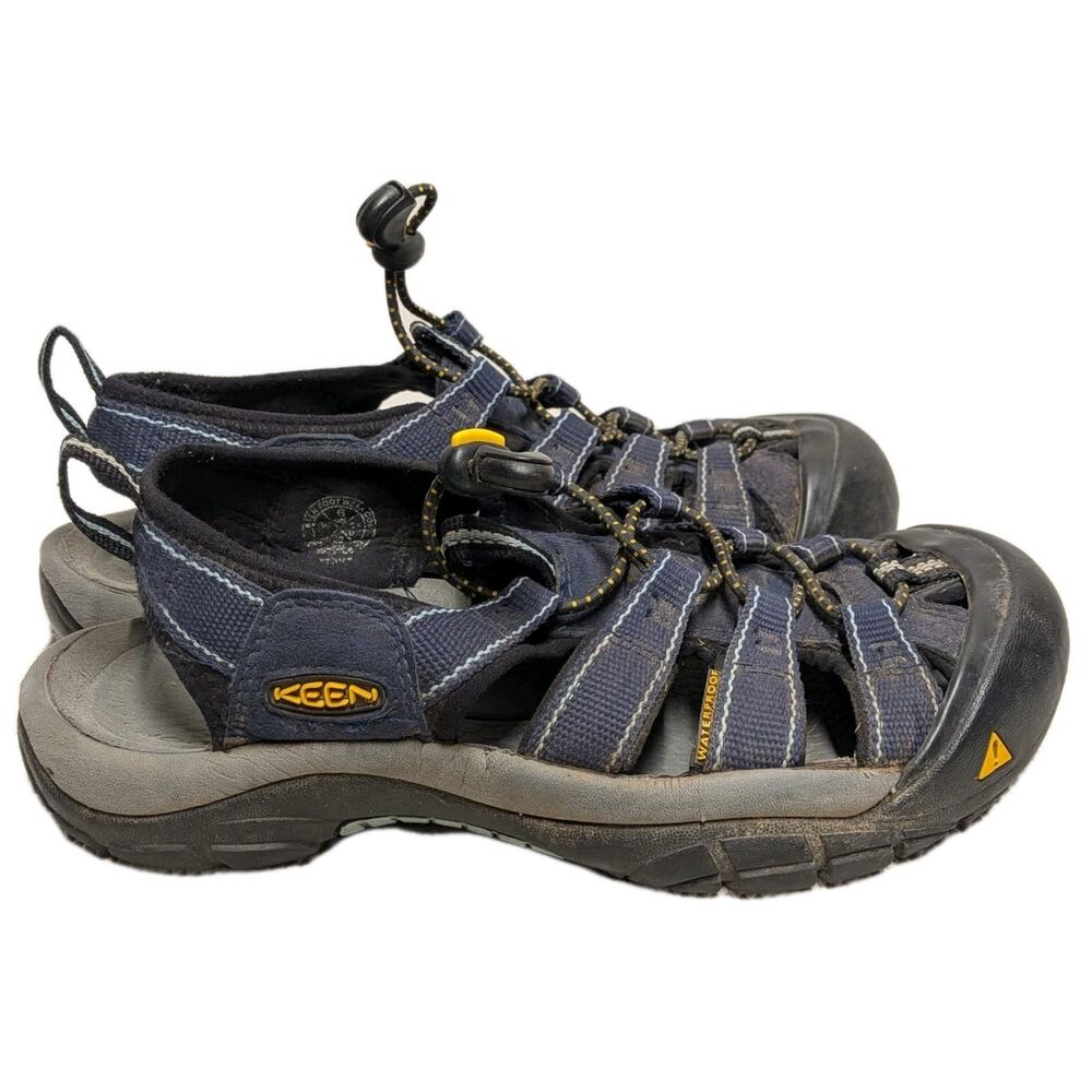 Keen Newport Waterproof Closed Toe & Heel Sandals Blue Hiking Shoes Women's US 6